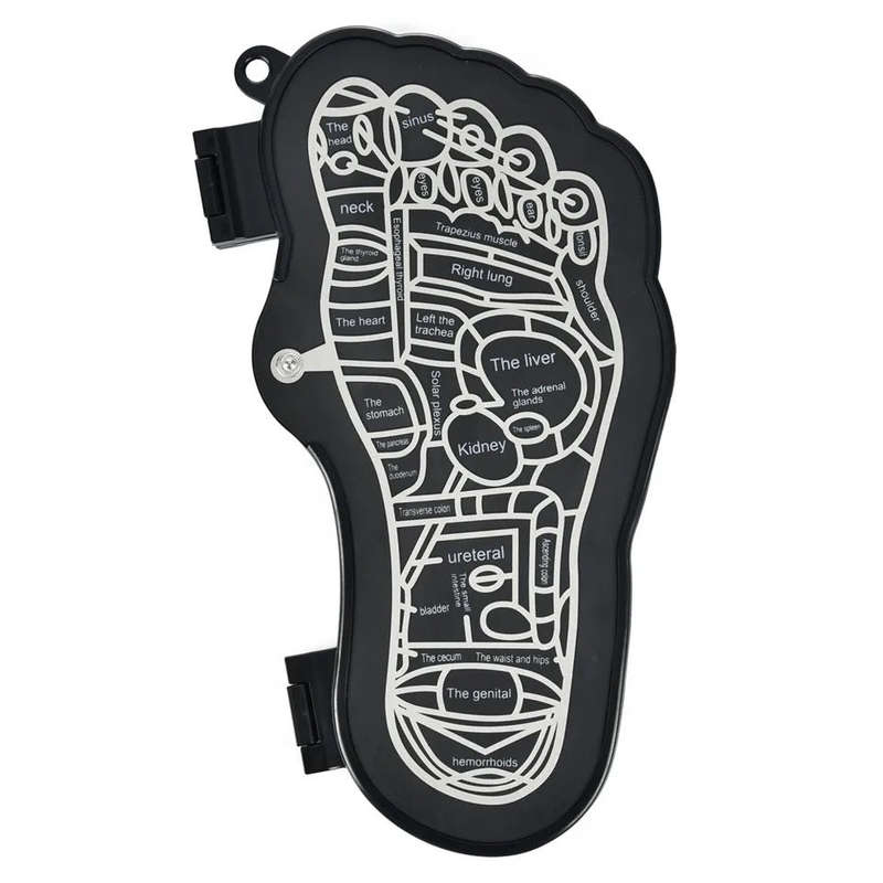 Massage Mat, Home Pulse Foot Massage Cushion, Physiotherapy Foot Massager for Muscle Relief (Rech...
