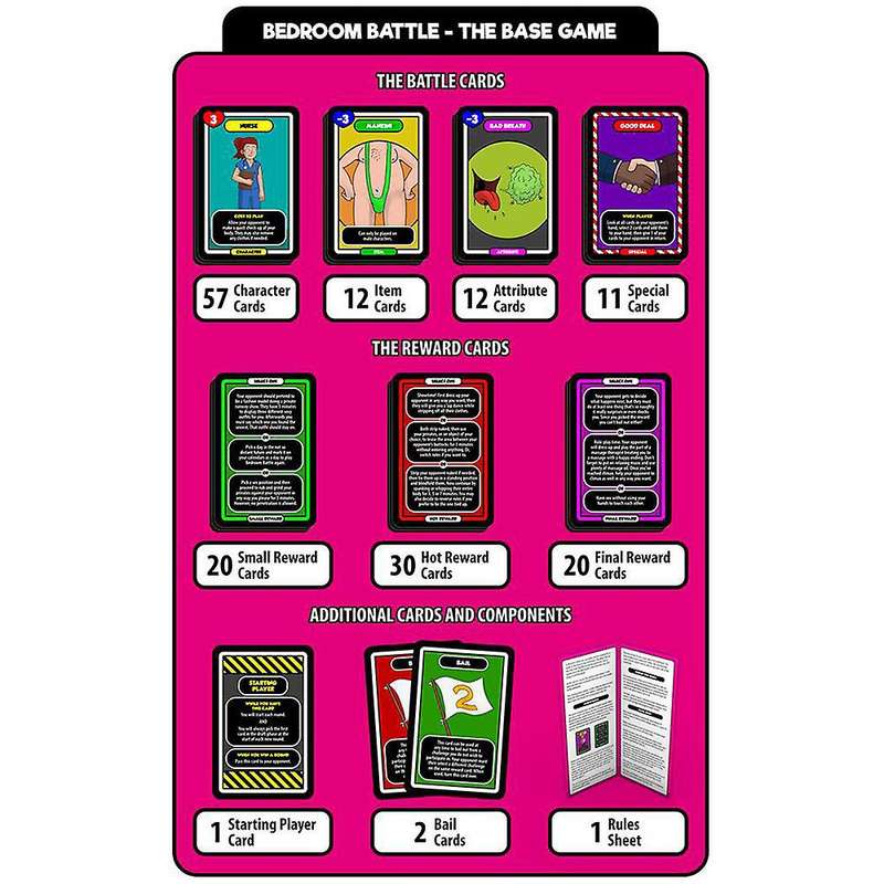 Bedroom Battle Game,award Winning Sex Card Game Command For All Adult Couples Party Game