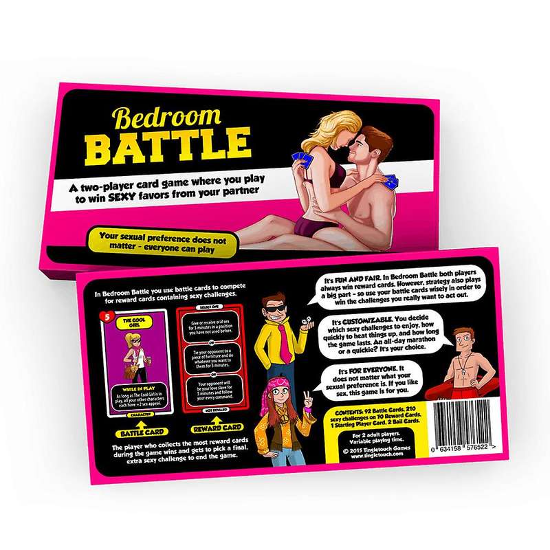 Bedroom Battle Game,award Winning Sex Card Game Command For All Adult Couples Party Game