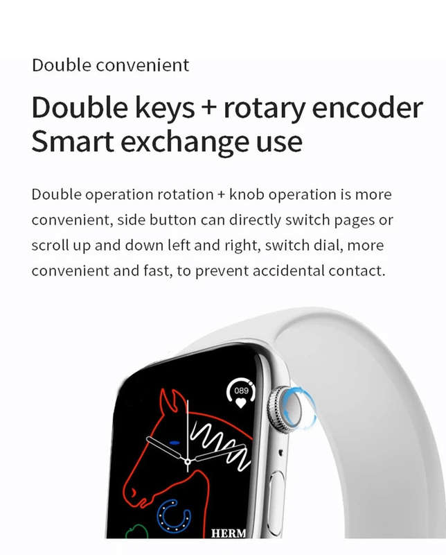 Original DM66 Smart Watch 1.99 Inch Custom Dia BT Call Sports Sleep Monitor Heart Rate Men Woman ...