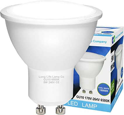 Load Shedding GU-10 Rechargeable LED Downlight 7W 10pc Pack