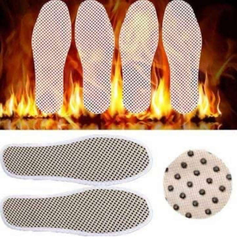 Self Heated Heating Magnetic Foot Massage Insole Far Infrared Warm Shoe Pad