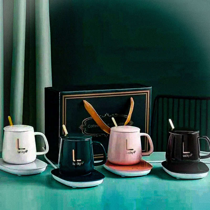 Electric Coffee Mug +  Heating Pad Rechargeable  Auto-off