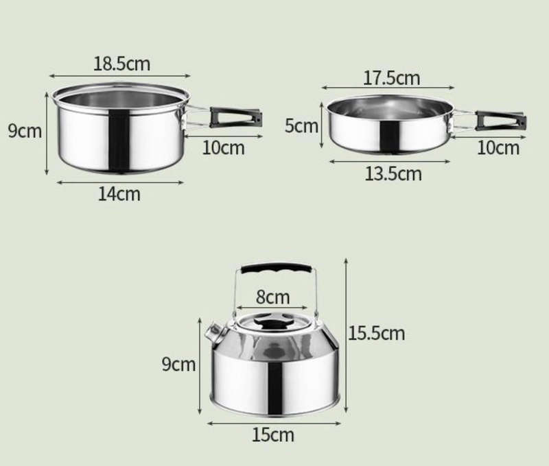 Combo Outdoor Camp Kitchenware