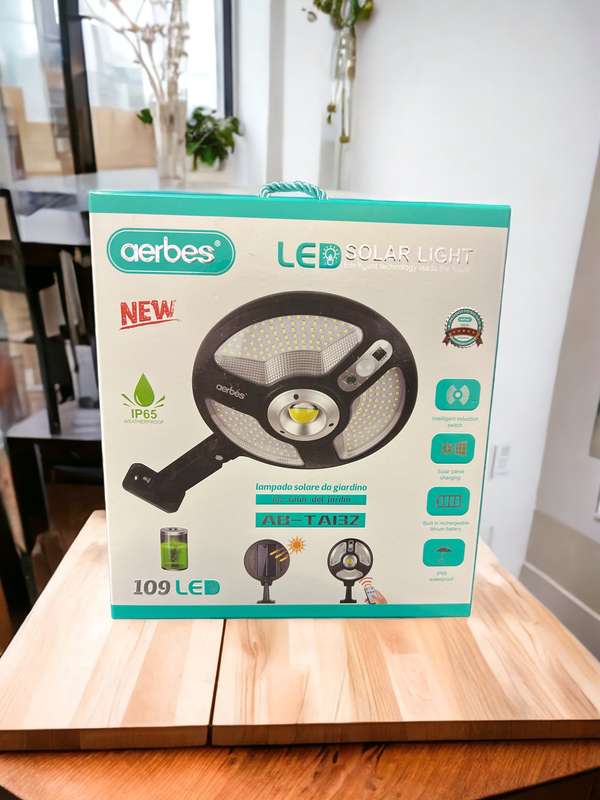Solar Led lamp AERBES AB-TA132 + Sensor