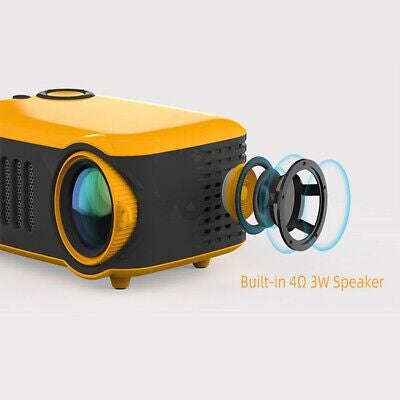 Projector, A2000, Mini Portable LED Projector