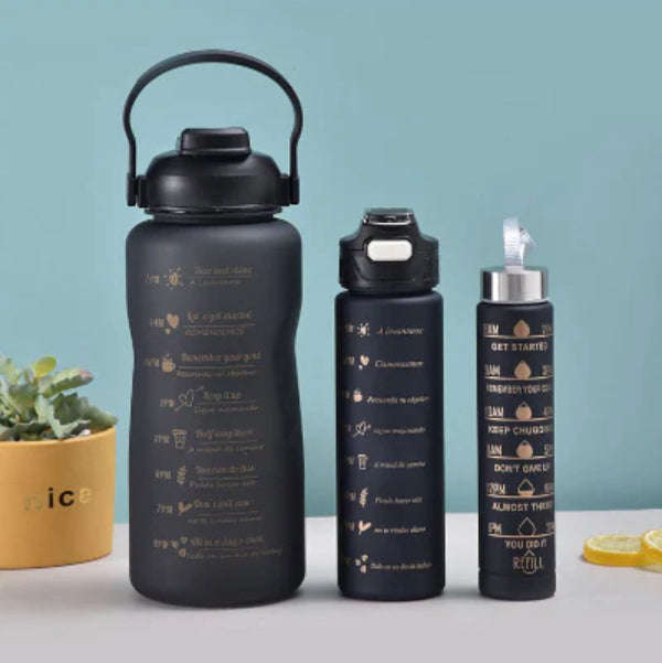 Water Bottle Motivational 3pc Set