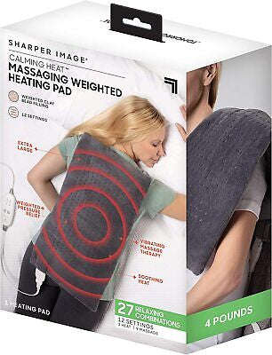 Physical Therapy Blanket for Calming Heat Massaging Weighted Heating Pad