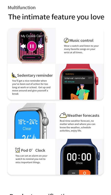 Original DM66 Smart Watch 1.99 Inch Custom Dia BT Call Sports Sleep Monitor Heart Rate Men Woman ...