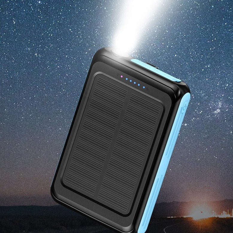 Solar Power Bank 5000mAh Magnetic Qi Wireless Charger Power Bank for iPhone 13 12 Solar Powerbank...