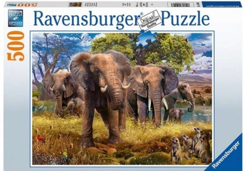 Ravensburger Elephant Puzzle 500pc