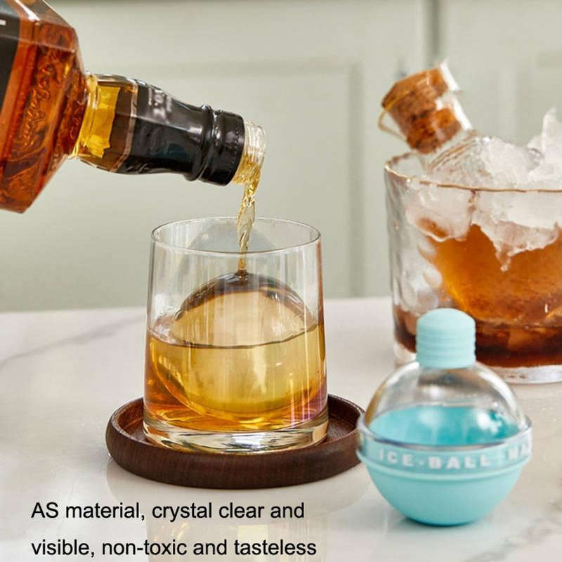 Ice Ball Ice Cube Silicone Mold With Funnel
