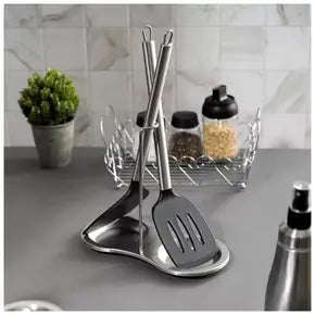 Stainless Steel Pot Lid Spoon Holder