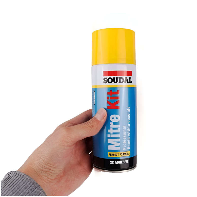 Mitre Kit Professional 2C Fast Adhesive  Spray Glue + Activator