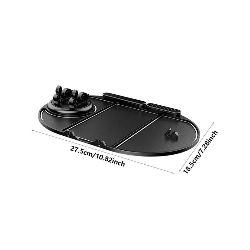 MTech Multifunctional Car Dashboard Anti-Slip Mat  6-in-1 Non-Slip Phone Holder