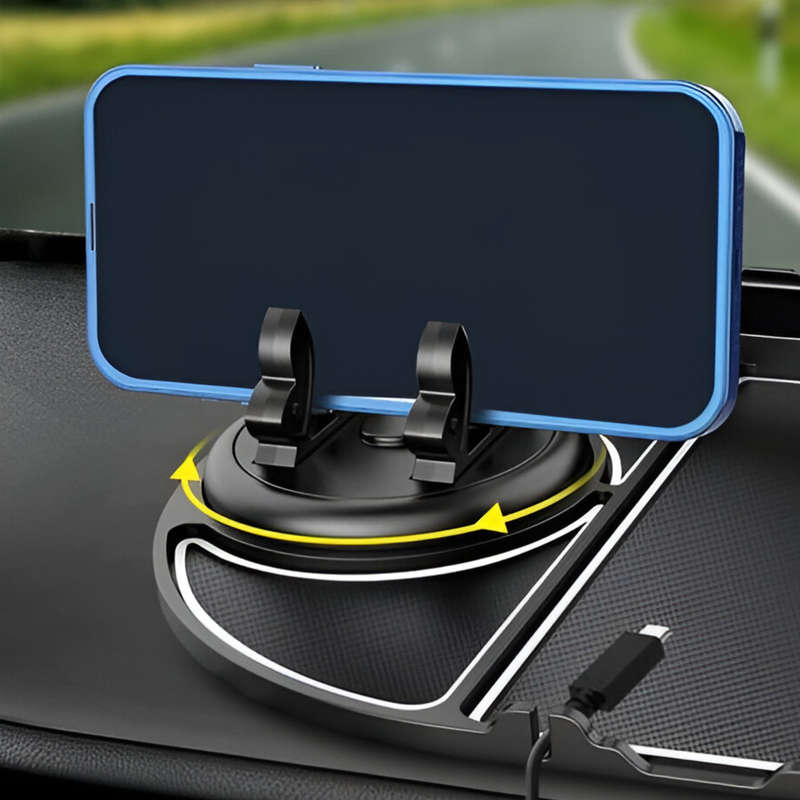 MTech Multifunctional Car Dashboard Anti-Slip Mat  6-in-1 Non-Slip Phone Holder