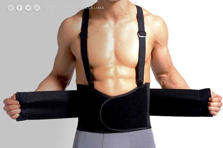 YC-6135 Adjustable Lumbar Back Support Belt  Spine & Muscle Support for Lower Back Pain, Herni...