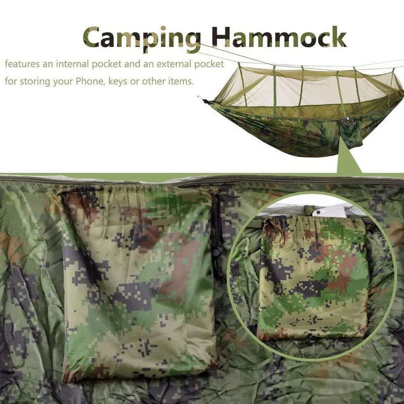 Camping Hammock with Mosquito Net