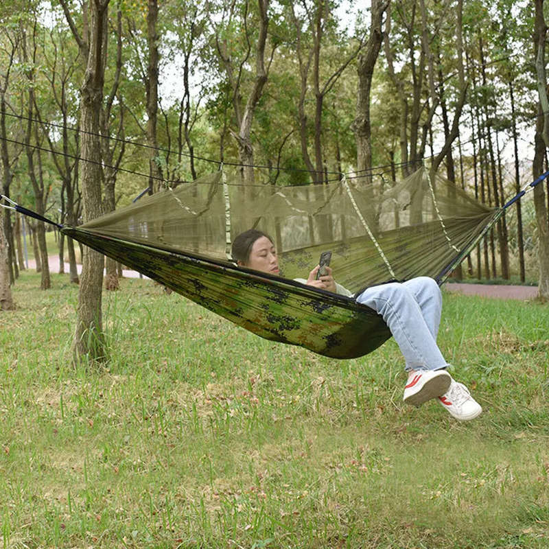 Camping Hammock with Mosquito Net