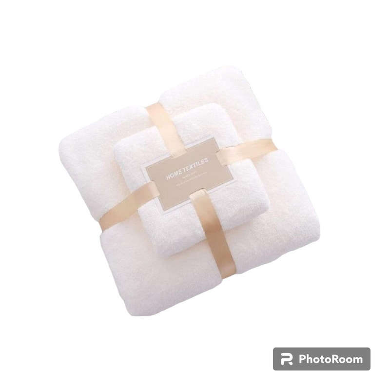 Bath Towel and Hand Towel 2 Piece