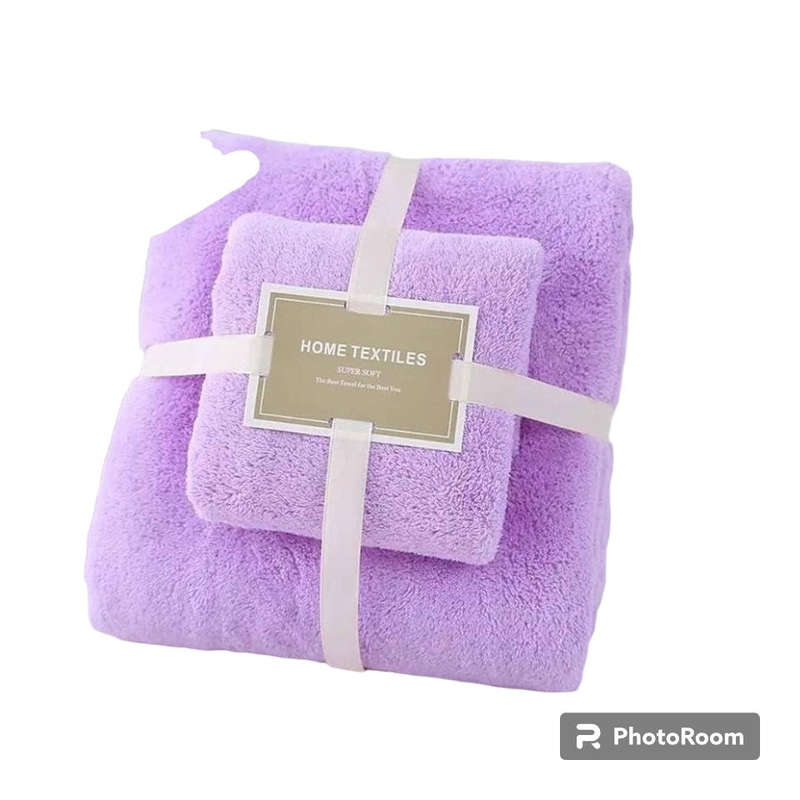 Bath Towel and Hand Towel 2 Piece