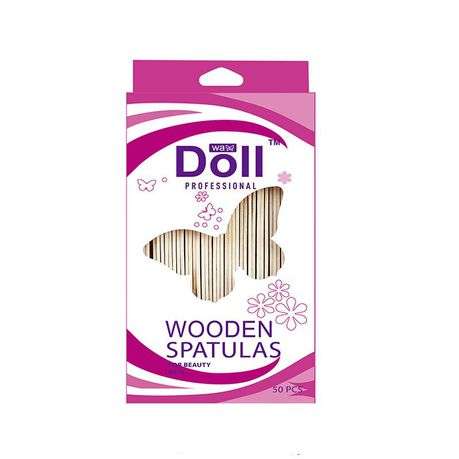 Doll Wooden Waxing Spatulas