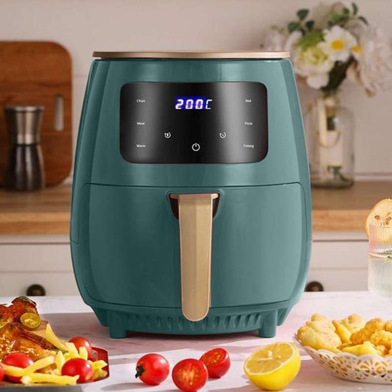 Digital Touch Air Fryer  6L Multifunctional with Bonus 3-Piece Nesting Tongs Set