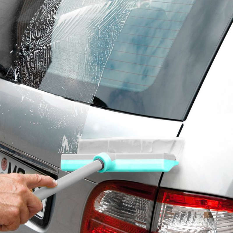Multipurpose Squeegee Washer and Silicone Eraser - Blue