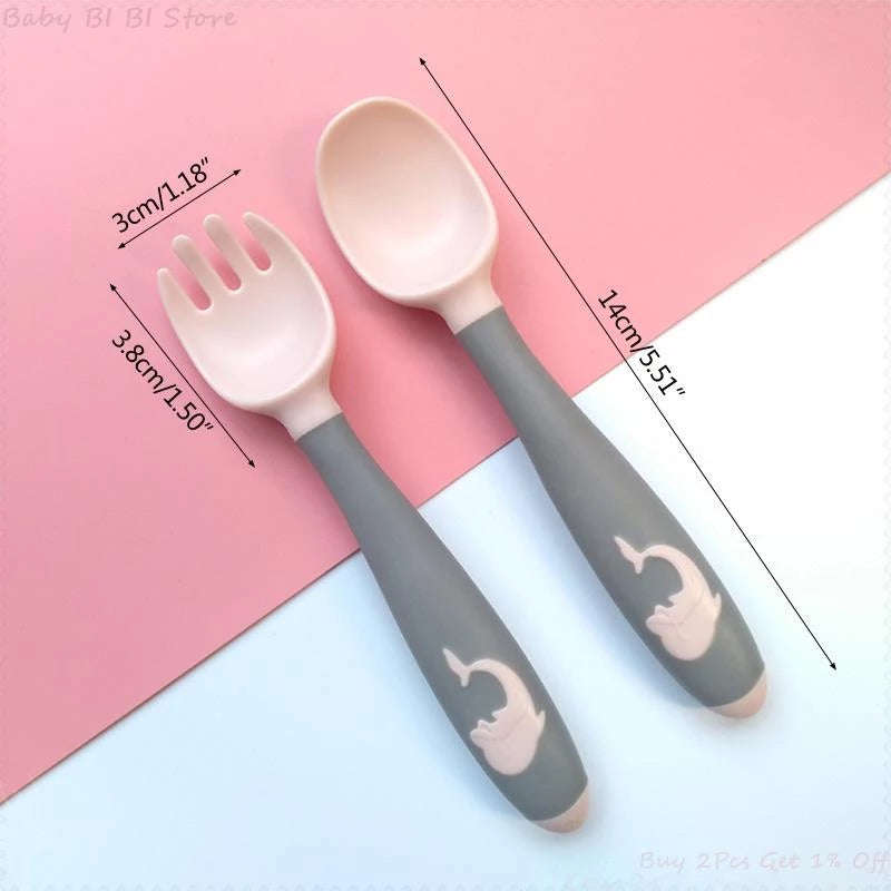 Baby children spoon & fork set