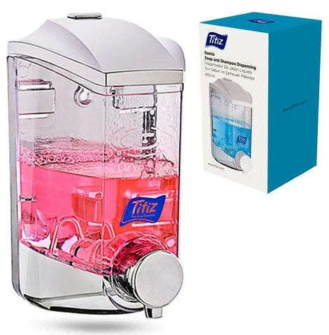 Titiz Soap/Shampoo Dispenser -400ml Wall Mount