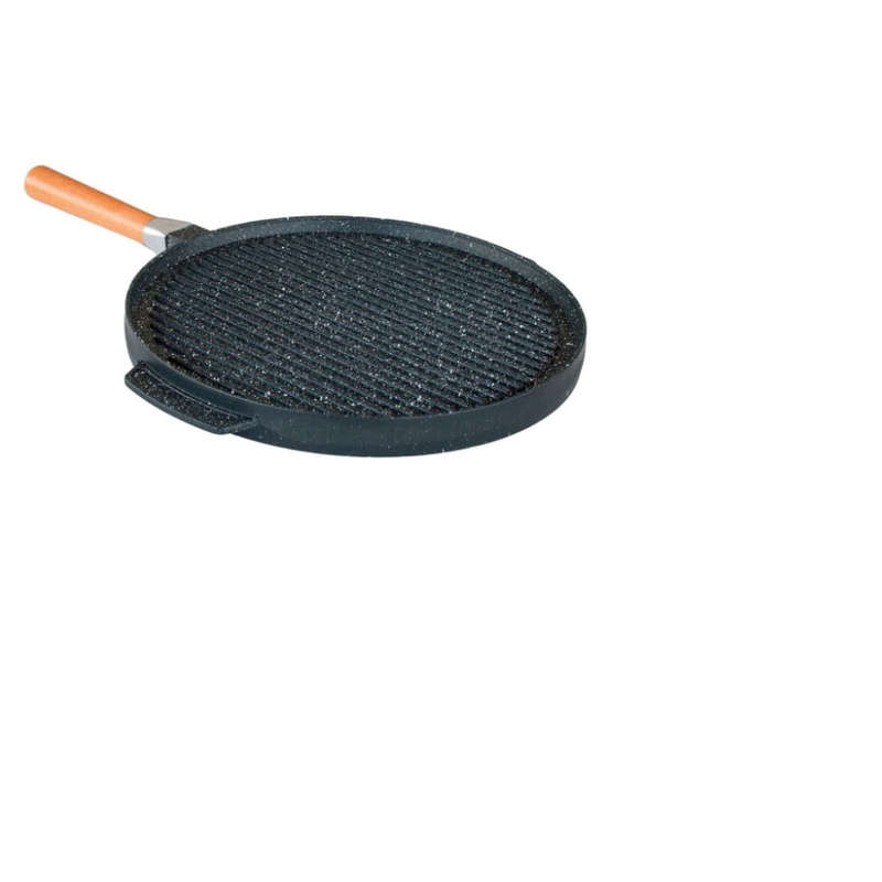 Double Face Griddle Plate Aluminum Frying Pan - 28 cm