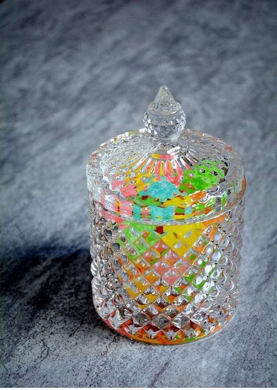 Decorative Small Gummy Candy Jar