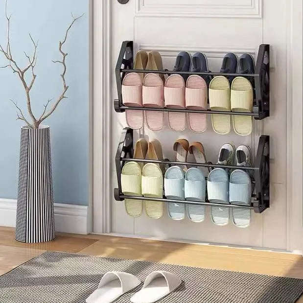Wall Mounted Shoe Rack 1pc-White