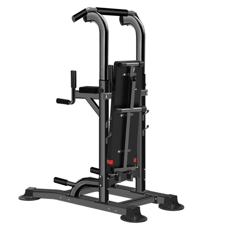Pull Up Bar Gym Fitness Equipment Power Tower With Bench and Barbell Stand