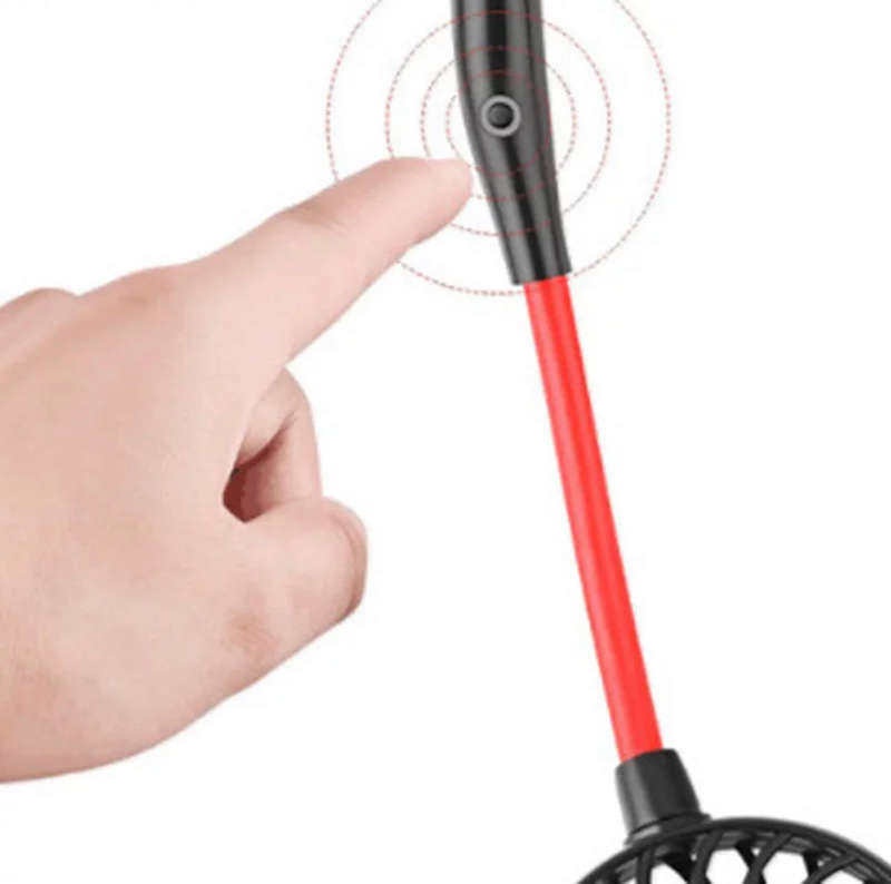 USBPortable Fan Cold Fan Hands Free Neck Fan Hanging Rechargeable Mini Sports Fa - Blue