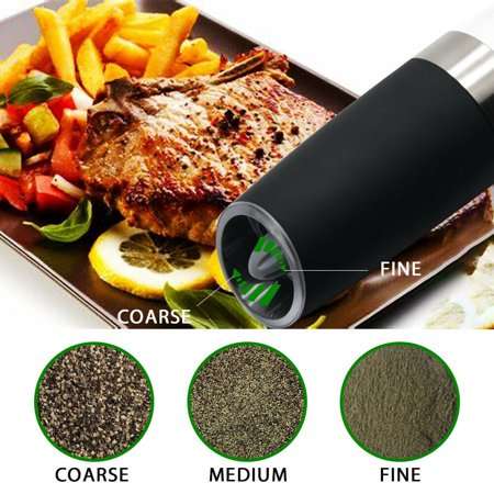 Gravity Electric Salt and Pepper Mill