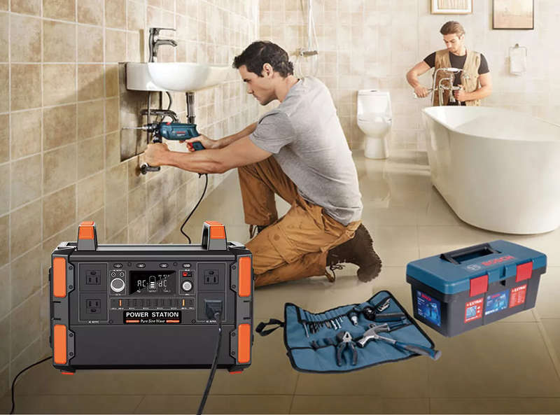 327600mAH/1048W Portable Power Station with an option for A suitable wattage Solar panel