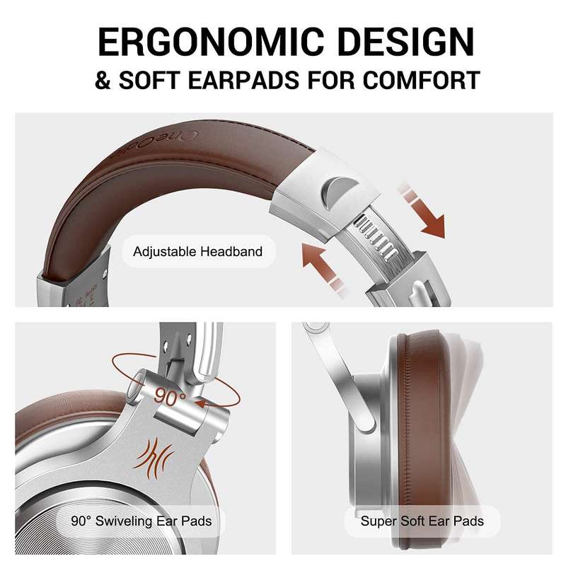 Oneodio A71 DJ Headphones with Shareport & Microphone