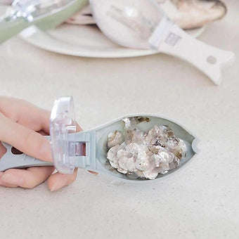 Fish Scale Remover with Clear Cover for Kitchen