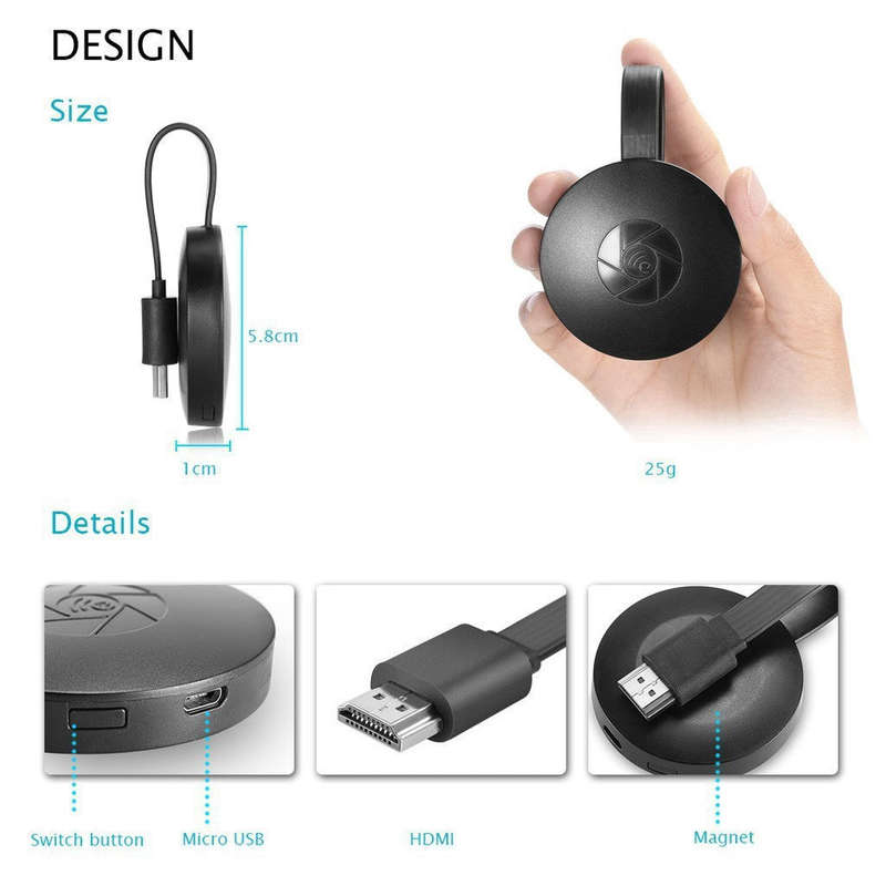 Chromecast 4K Wireless TV Streaming Device