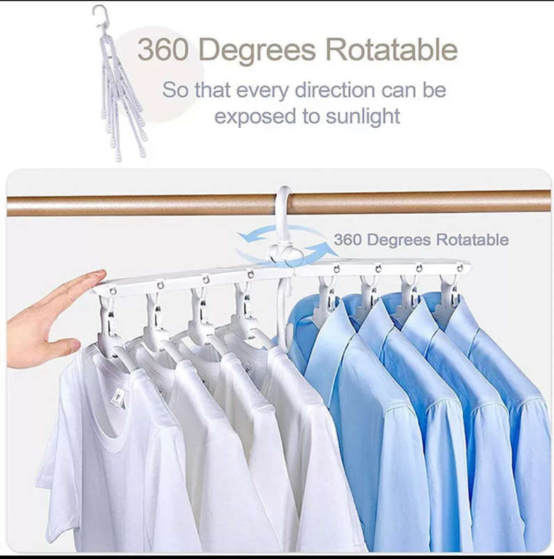 Magic Folding Hanger 8 rack