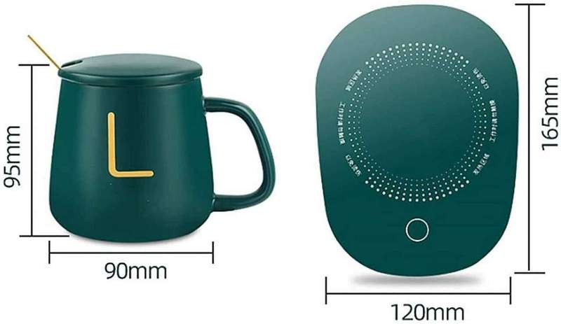 Electric Coffee Mug +  Heating Pad Rechargeable  Auto-off