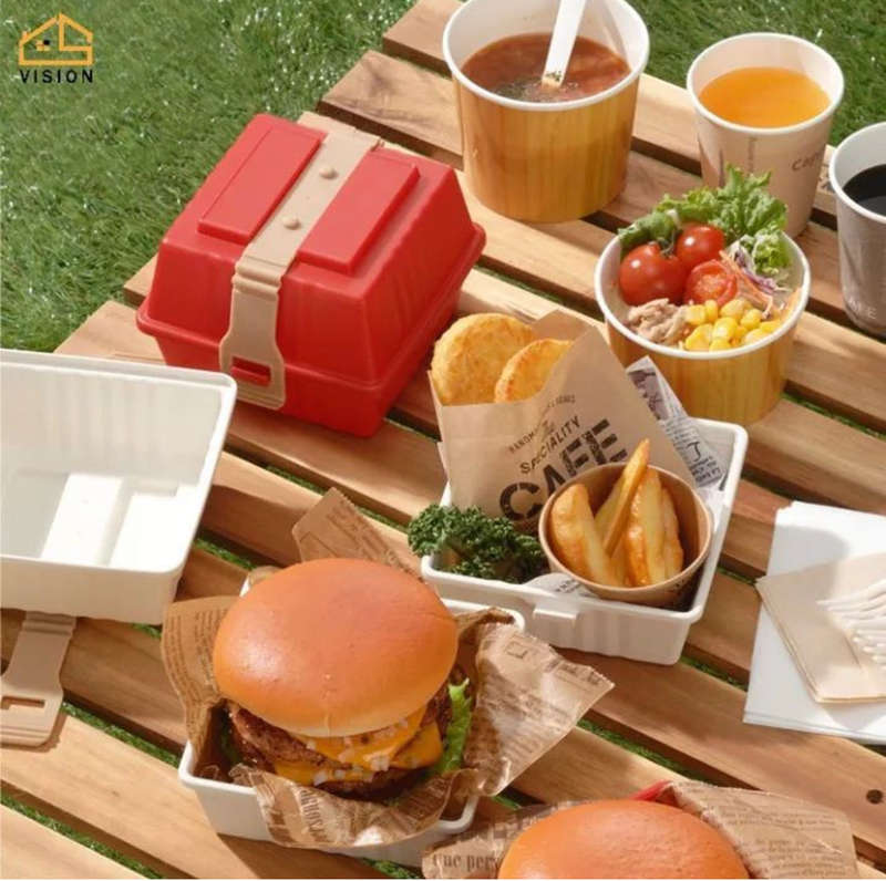 Japanese Style Hamburger Lunch Box