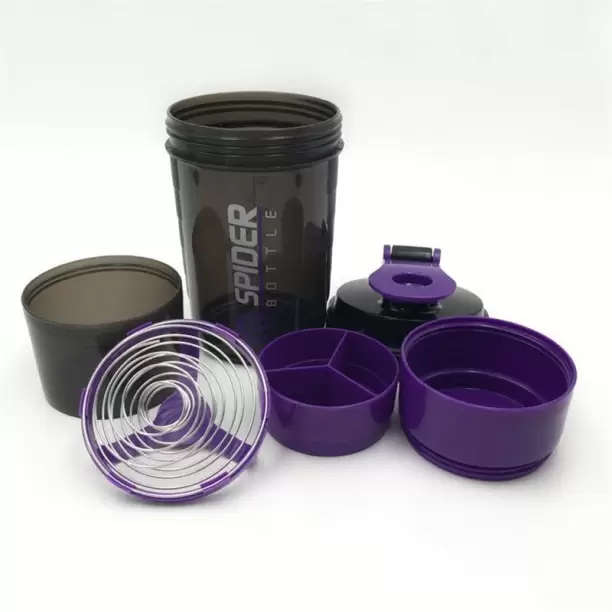 Protein Shaker Bottle Spider Sports Bottle - 500ml