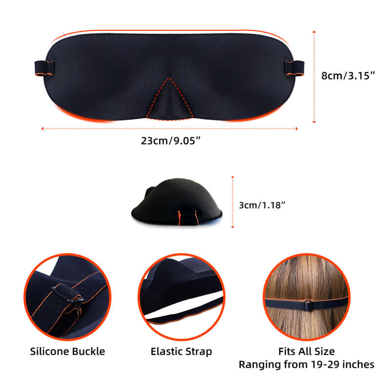 3D Light Blocking EZ Sleep Mask