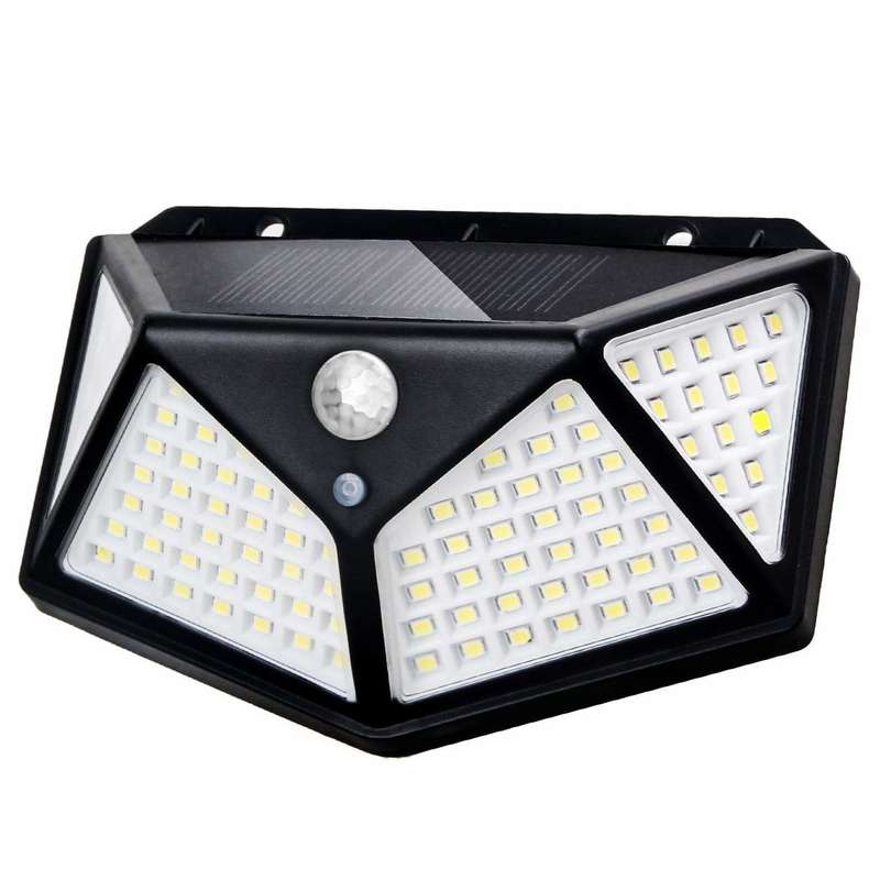 Solar LED Wide-Angle Wall Light