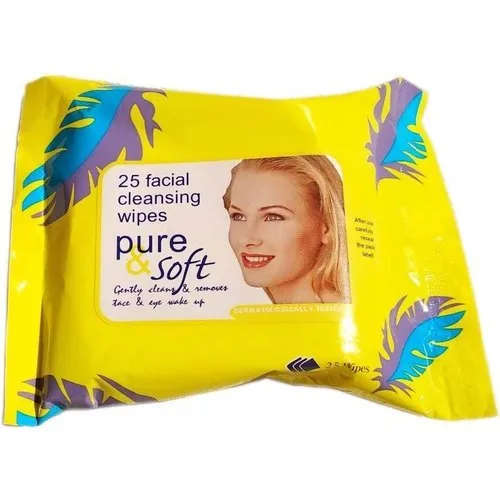Pure and SoftFacial Cleansing Wipes 25 pcs