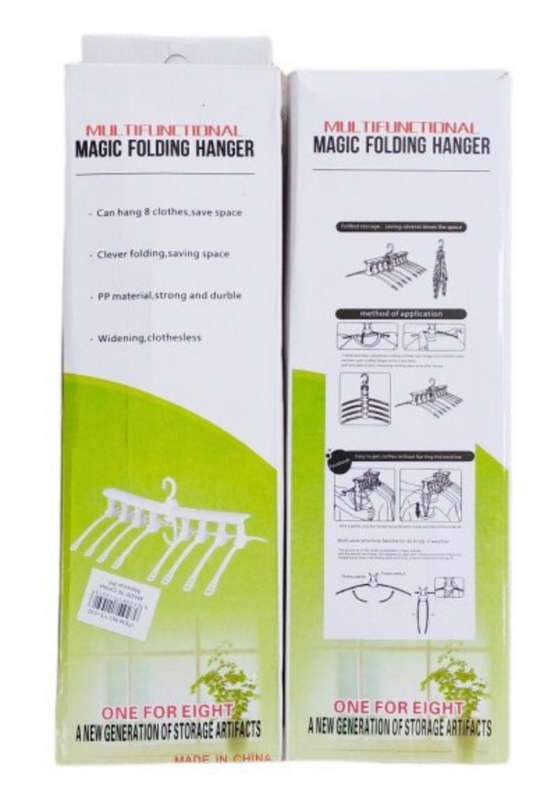Magic Folding Hanger 8 rack