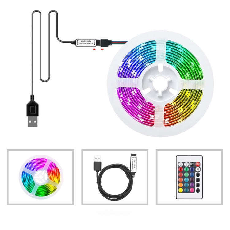 RGB Remote Controlled LED Strip Light Kit