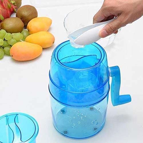 Ice Shaver, Shaved Ice Machine, Hand Crank